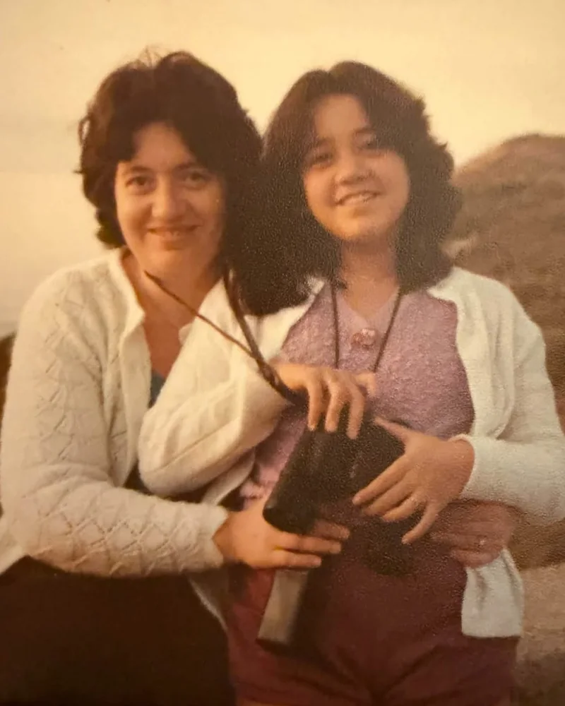 A family photograph of Sonja Ozawa