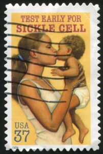example sickle cell anemia awareness stamp